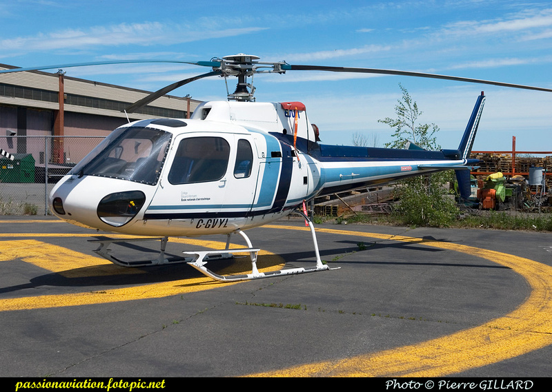 Pierre GILLARD: C-GVYL Eurocopter AS350D AStar &emdash; 2010-12514