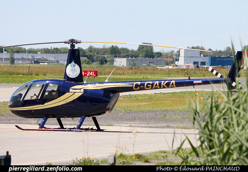 Pierre GILLARD: Canada - Hélicoptères privés - Private Helicopters &emdash; 030270