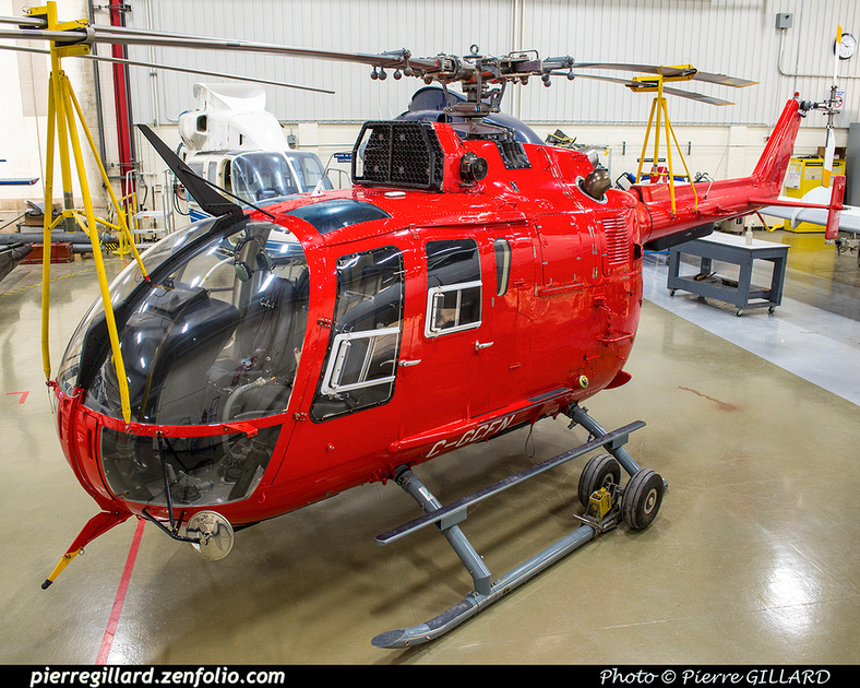 Pierre GILLARD: Eurocopter (MBB) Bo-105S CDN-BS-4 C-GCFN &emdash; 2018-616372