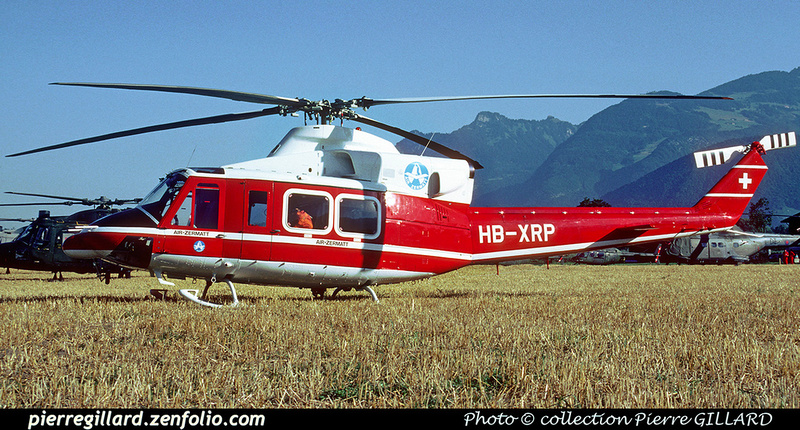 Pierre GILLARD: Air Zermatt - Helicopters &emdash; 021461