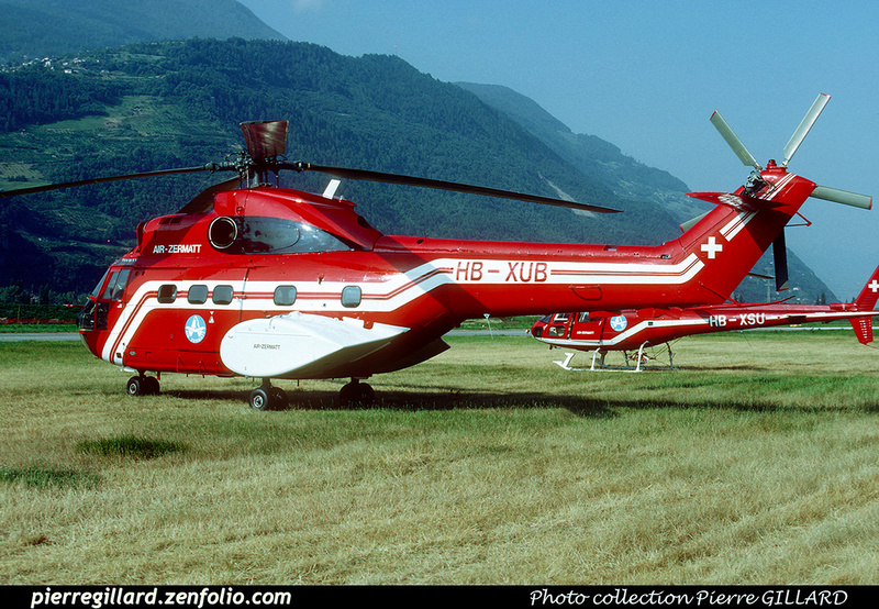 Pierre GILLARD: Air Zermatt - Helicopters &emdash; 021273