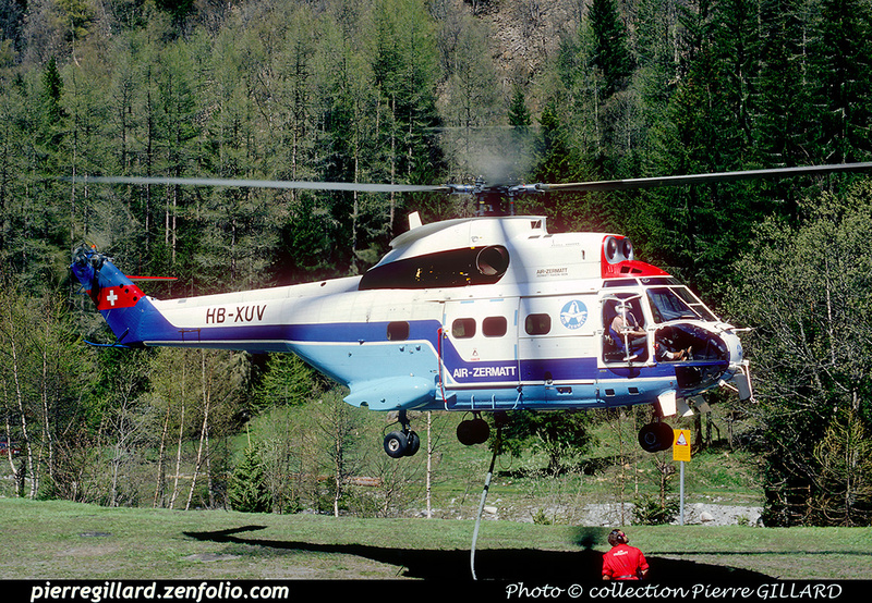 Pierre GILLARD: Air Zermatt - Helicopters &emdash; 021280