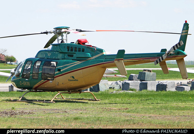 Pierre GILLARD: Canada - Hélicoptères privés - Private Helicopters &emdash; 008690
