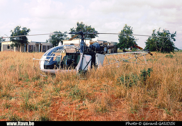 Pierre GILLARD: Aéronefs : Alouette II Astazou &emdash; A62-000376
