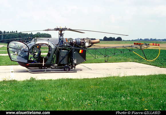 Pierre GILLARD: Aéronefs : Alouette II Astazou &emdash; A62-006529