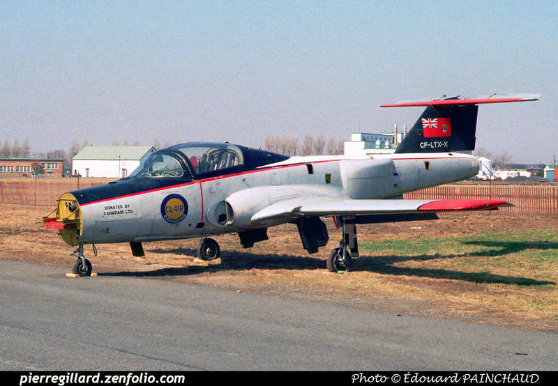 Pierre GILLARD: Canadair CL-41R CF-LTX-X &emdash; EPA-1982-001-00