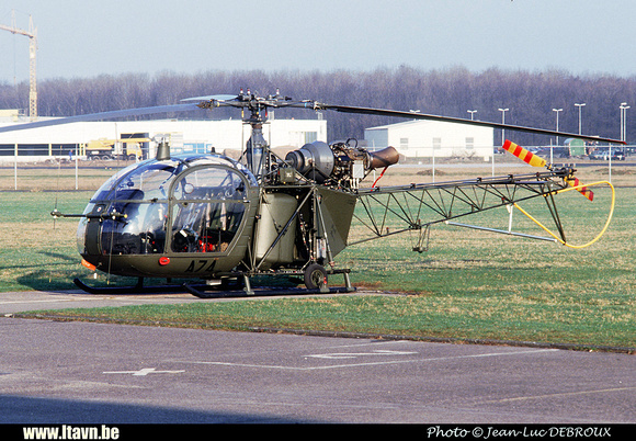 Pierre GILLARD: Aéronefs : Alouette II Astazou &emdash; A74-006570