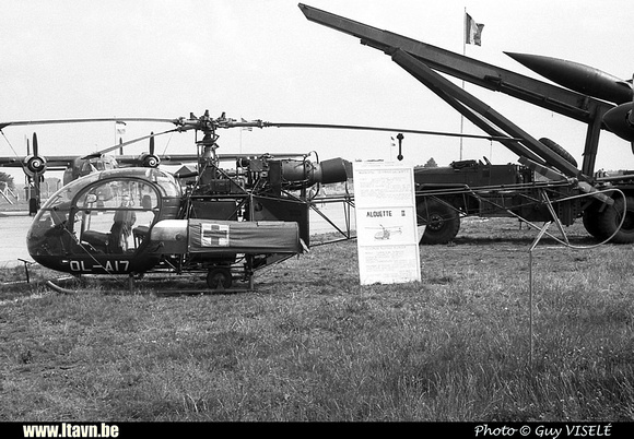 Pierre GILLARD: Aéronefs : Alouette II Artouste &emdash; A17-030184