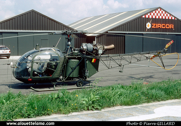 Pierre GILLARD: Aéronefs : Alouette II Astazou &emdash; A40-006433