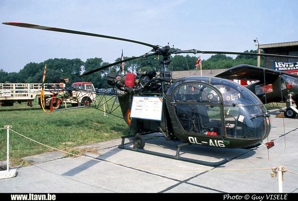 Pierre GILLARD: Aéronefs : Alouette II Artouste &emdash; A16-030123
