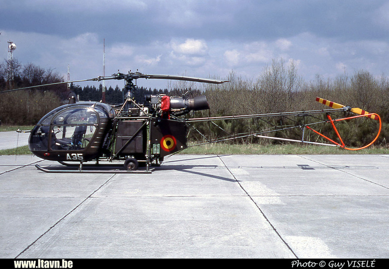 Pierre GILLARD: Aéronefs : Alouette II Artouste &emdash; A35-030122