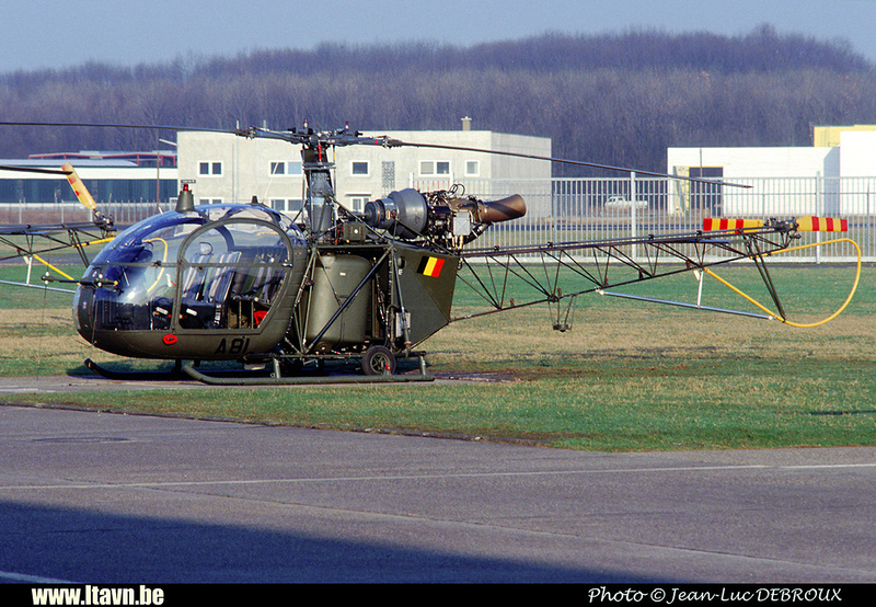 Pierre GILLARD: Aéronefs : Alouette II Astazou &emdash; A81-006603
