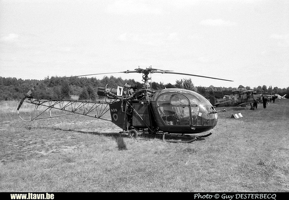 Pierre GILLARD: Aéronefs : Alouette II Artouste &emdash; A28-008965