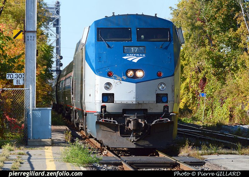 Pierre GILLARD: Etats-Unis d'Amérique : Amtrak - Adirondack &emdash; 2015-508510