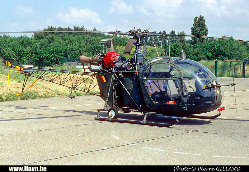 Pierre GILLARD: Aéronefs : Alouette II Astazou &emdash; A49-006474