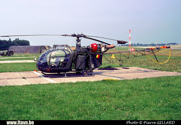 Pierre GILLARD: Aéronefs : Alouette II Astazou &emdash; A47-006469