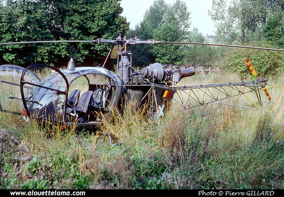 Pierre GILLARD: Aéronefs : Alouette II Astazou &emdash; A67-006544