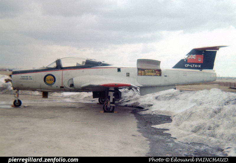 Pierre GILLARD: Canadair CL-41R CF-LTX-X &emdash; 007909