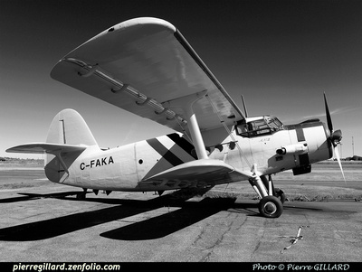 Pierre GILLARD: Antonov An-2 C-FAKA &emdash; 2014-405151