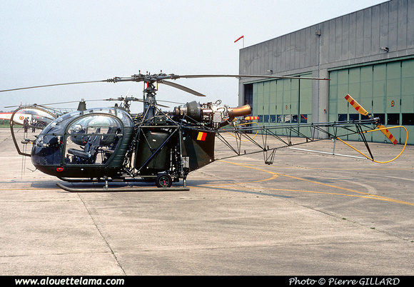 Pierre GILLARD: Aéronefs : Alouette II Astazou &emdash; A43-006442