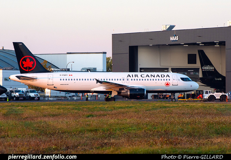 Pierre GILLARD: Air Canada &emdash; C-FKPT-2022-808663