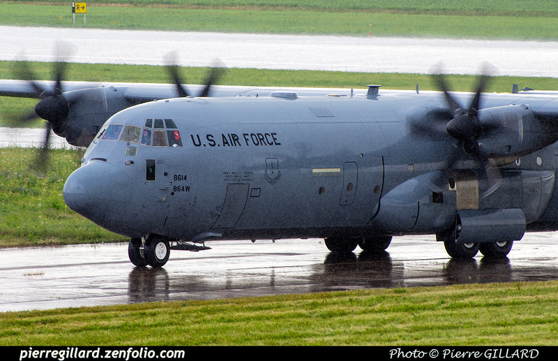 Pierre GILLARD: 2022-07-14 - Lockheed C-130J Hercules de la U.S. Air Force à Saint-Hubert &emdash; 2022-807430