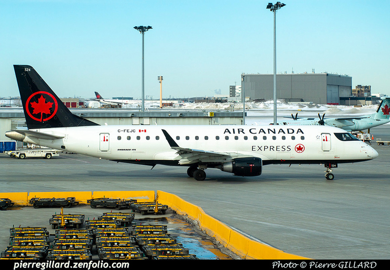 Pierre GILLARD: Air Canada Express &emdash; C-FEJC-2023-536779