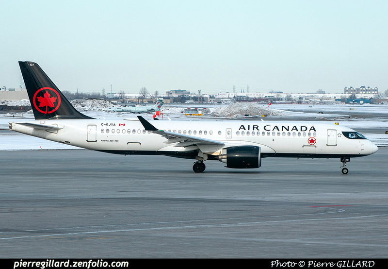 Pierre GILLARD: Air Canada &emdash; C-GJYA-2023-904715