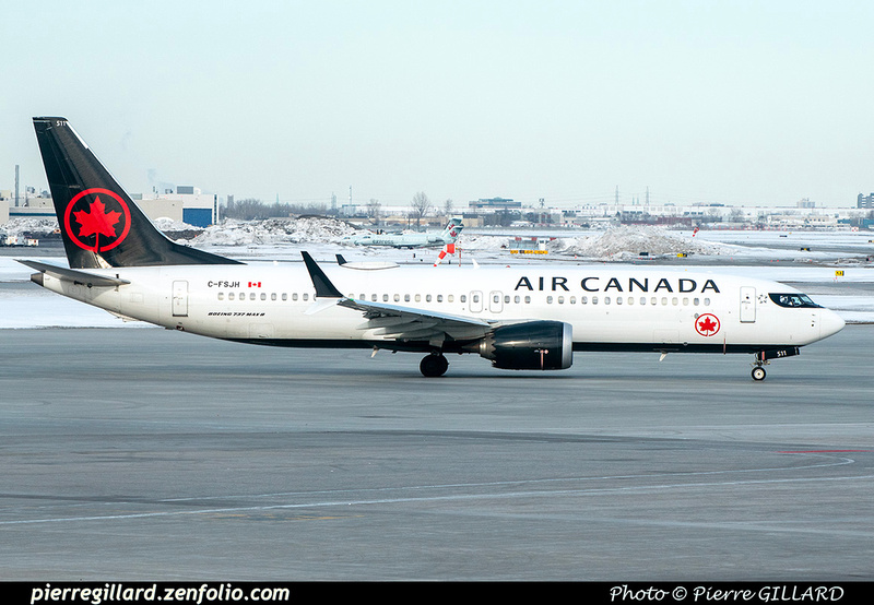 Pierre GILLARD: Air Canada &emdash; C-FSJH-2023-904720