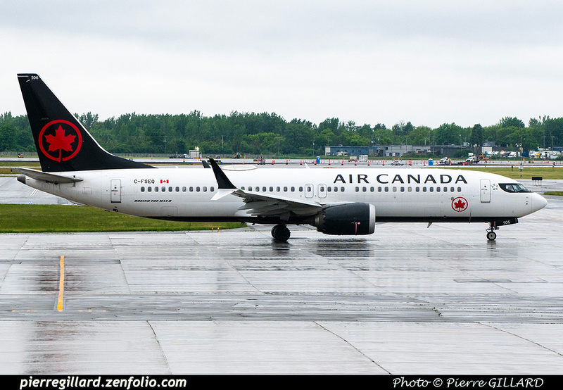 Pierre GILLARD: Air Canada &emdash; C-FSEQ-2023-905498