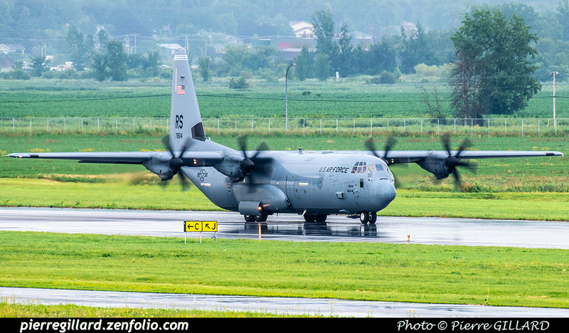 Pierre GILLARD: 2022-07-14 - Lockheed C-130J Hercules de la U.S. Air Force à Saint-Hubert &emdash; 2022-903219