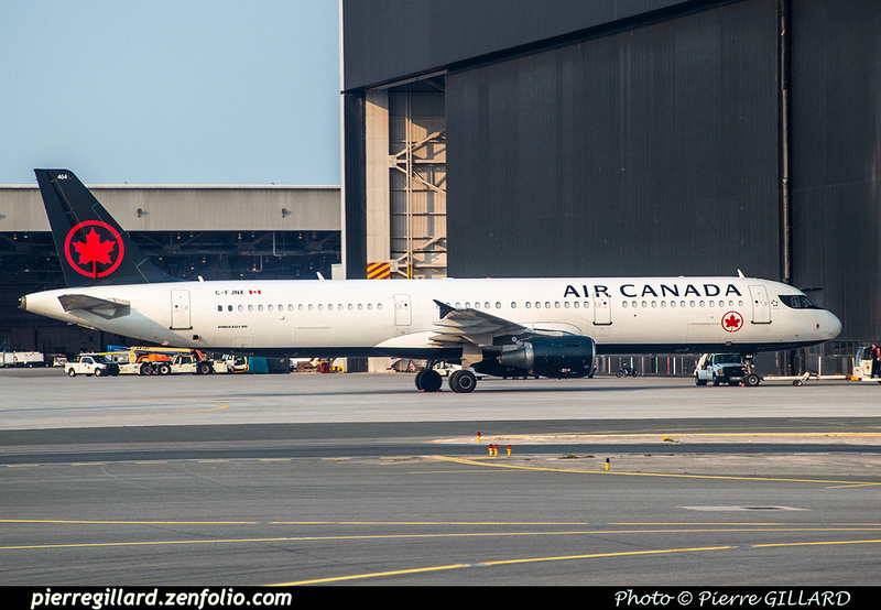 Pierre GILLARD: Air Canada &emdash; C-FJNX-2023-539056