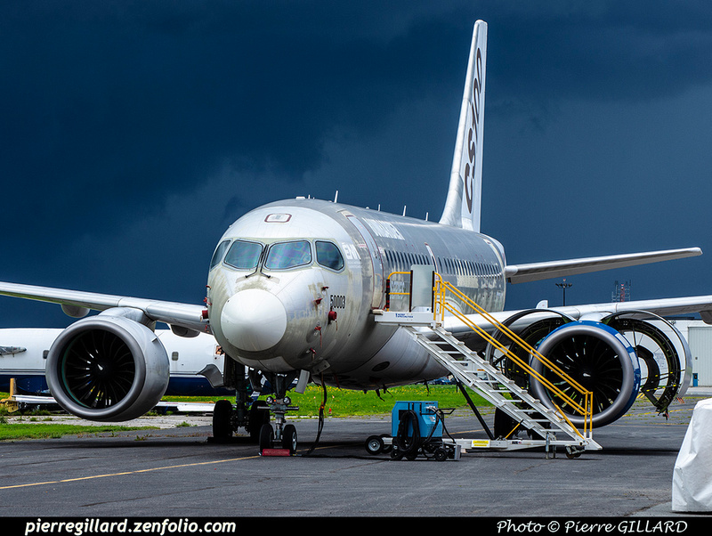 Pierre GILLARD: Airbus A220-100 (Bombardier CSeries CS100) C-GWXJ &emdash; 2023-810669