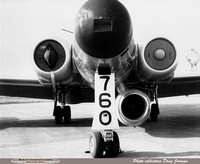 Avro CF-100 #100760 as Pratt & Whitney Canada JT15D Flying Test Bed