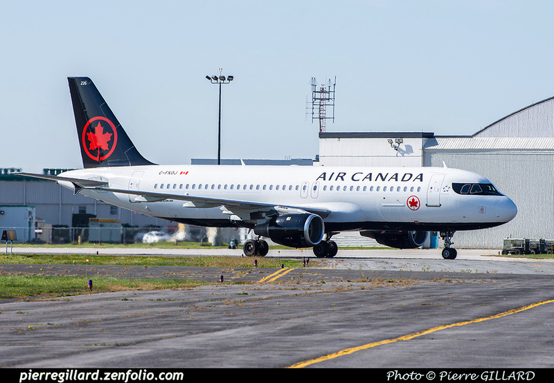 Pierre GILLARD: Air Canada &emdash; C-FKOJ-2023-810999