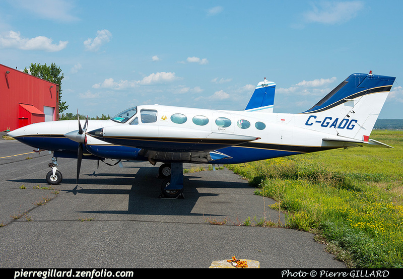 Pierre GILLARD: Cessna 421B Golden Eagle C-GADG &emdash; 2021-430397