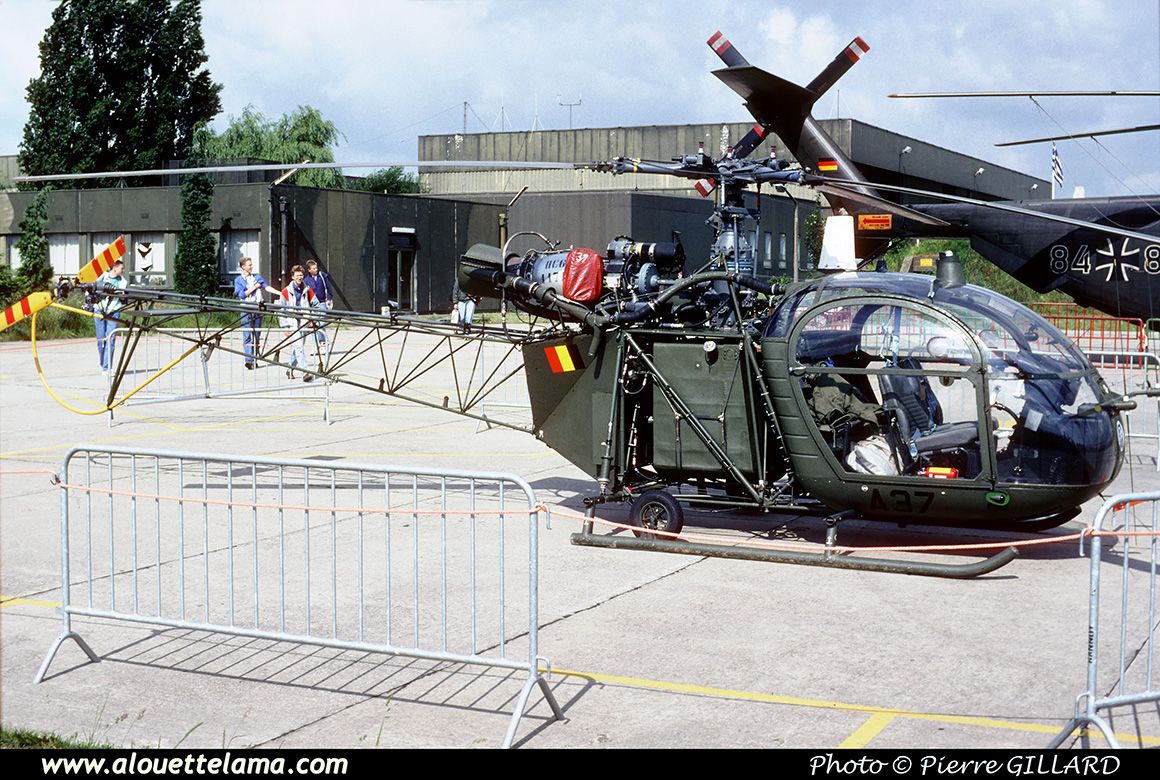 Pierre GILLARD: Aéronefs : Alouette II Artouste &emdash; A37-006330
