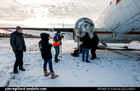 2019-01-03 & 04 - Inspection par Buffalo Airways du DC-3 C-FDTD à Saint-Hubert, QC