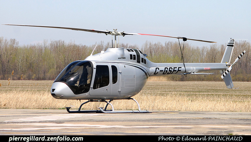 Pierre GILLARD: Canada - Hélicoptères privés - Private Helicopters &emdash; 030447