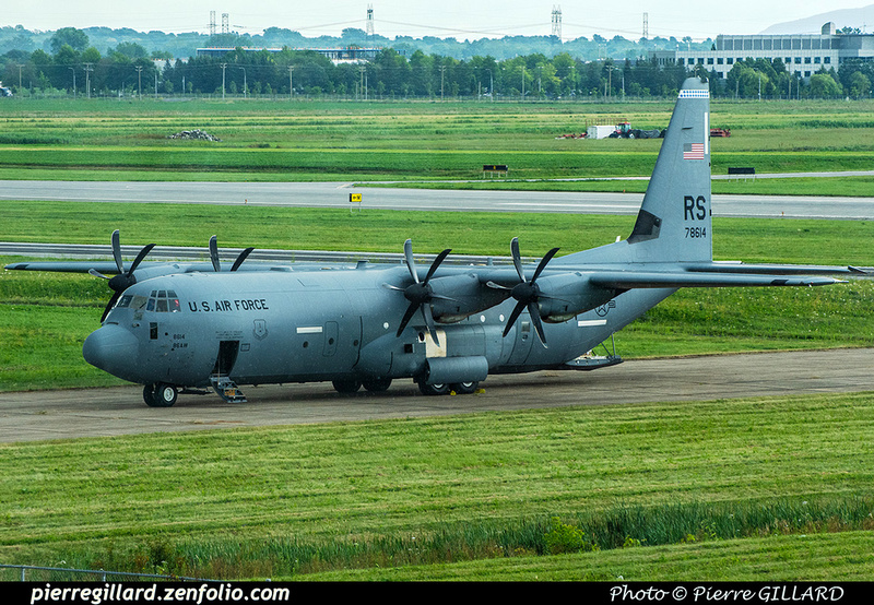 Pierre GILLARD: 2022-07-14 - Lockheed C-130J Hercules de la U.S. Air Force à Saint-Hubert &emdash; 2022-807421