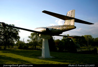 Avro CF-100 #100760 as monument at Saint-Hubert, QC