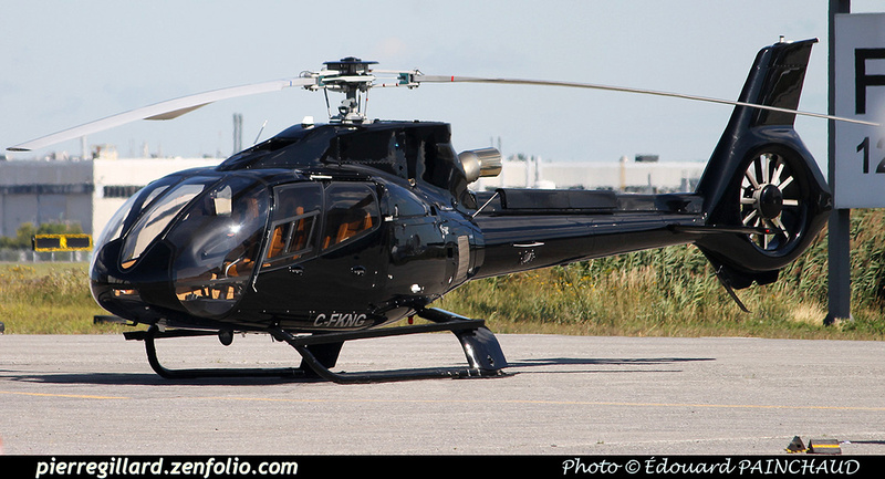 Pierre GILLARD: Canada - Hélicoptères privés - Private Helicopters &emdash; 030490