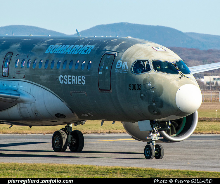 Pierre GILLARD: Airbus A220-100 (Bombardier CSeries CS100) C-GWXJ &emdash; 2021-902782
