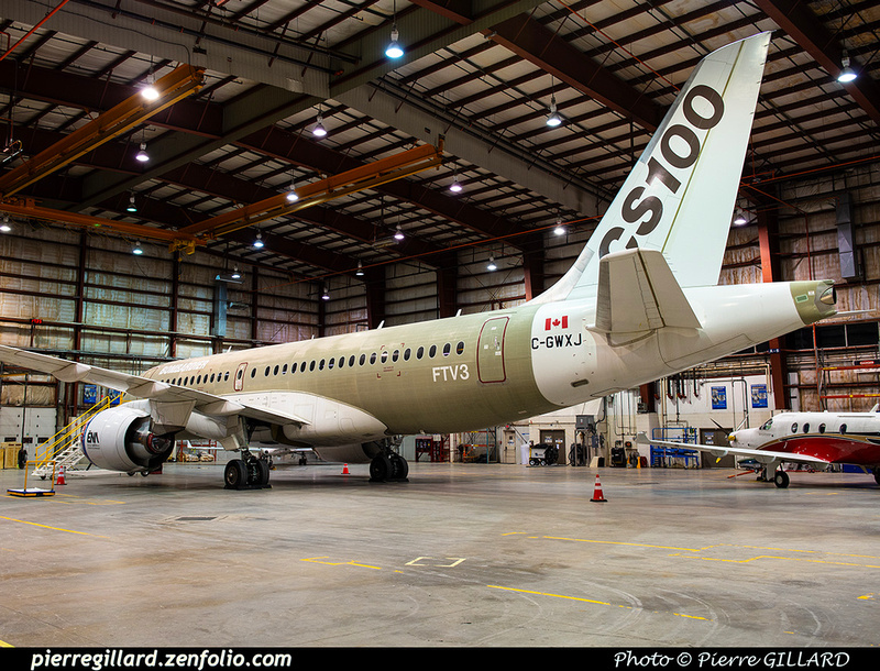 Pierre GILLARD: Bombardier CSeries CS100 C-GWXJ &emdash; 2019-623445