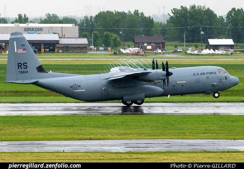 Pierre GILLARD: 2022-07-14 - Lockheed C-130J Hercules de la U.S. Air Force à Saint-Hubert &emdash; 2022-903231