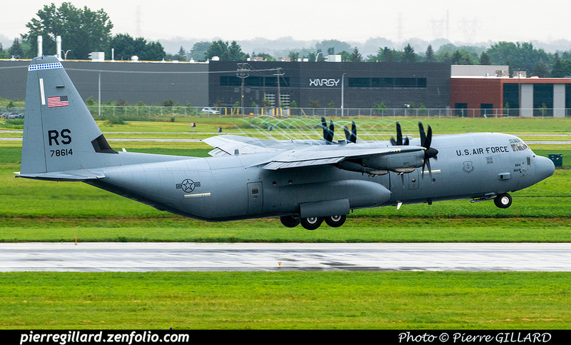 Pierre GILLARD: 2022-07-14 - Lockheed C-130J Hercules de la U.S. Air Force à Saint-Hubert &emdash; 2022-903233