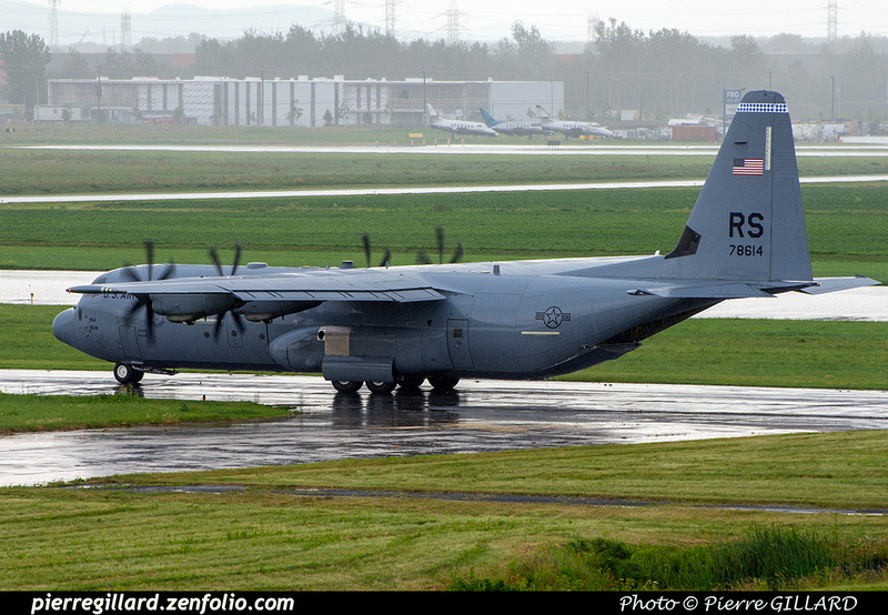 Pierre GILLARD: 2022-07-14 - Lockheed C-130J Hercules de la U.S. Air Force à Saint-Hubert &emdash; 2022-807449