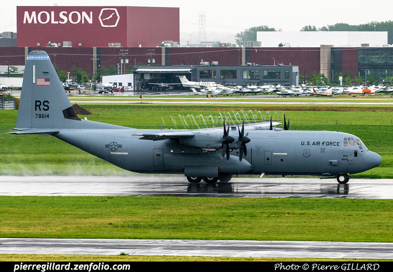 Pierre GILLARD: 2022-07-14 - Lockheed C-130J Hercules de la U.S. Air Force à Saint-Hubert &emdash; 2022-903227
