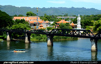 Thaïlande : Pont de la Rivière Kwai (Kanchanaburi)