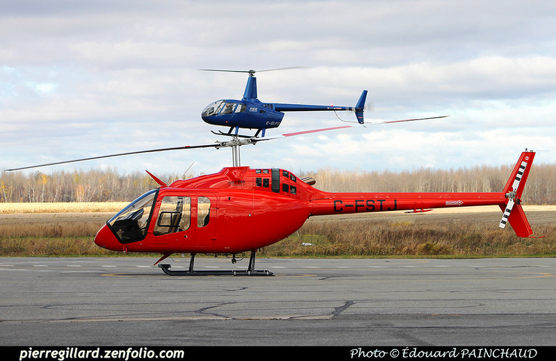 Pierre GILLARD: Canada - Québec Hélicoptères &emdash; 030418